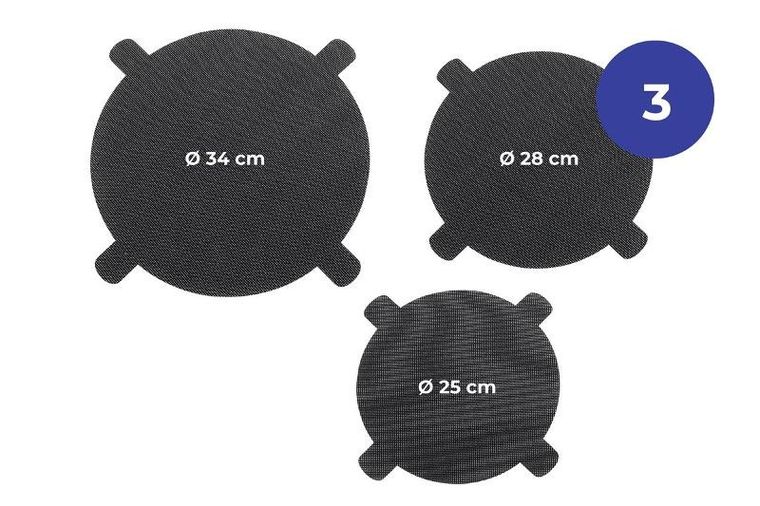 Maximex, przekładki do patelni, 3 szt.