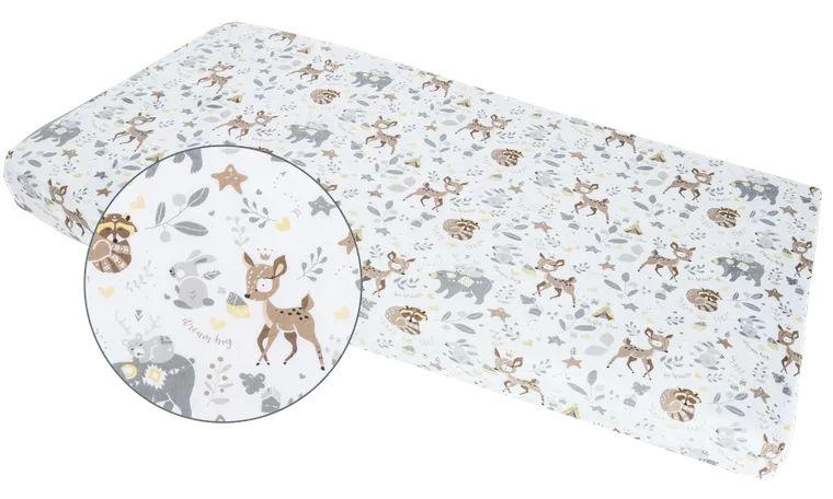 Medi Partners, Jelonki, prześcieradło z gumką, 60-120 cm