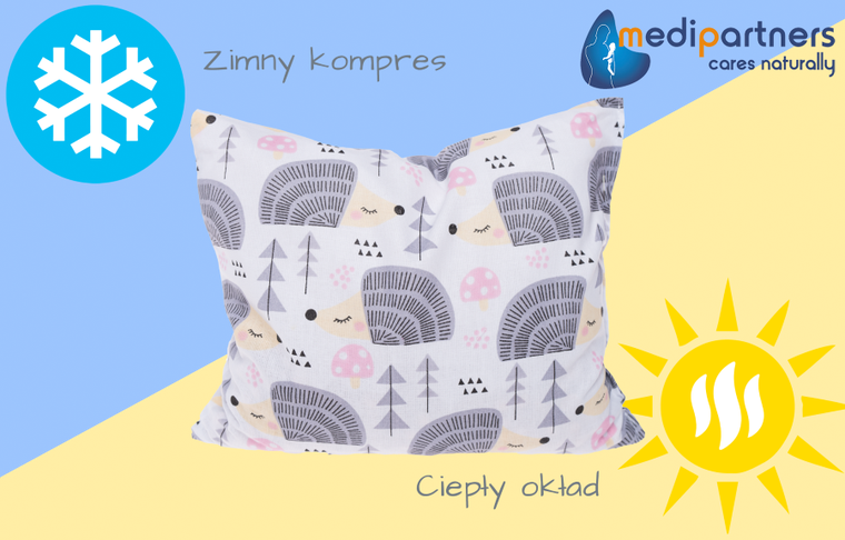 Medi Partners, Jeże, duży termofor z pestkami wiśni