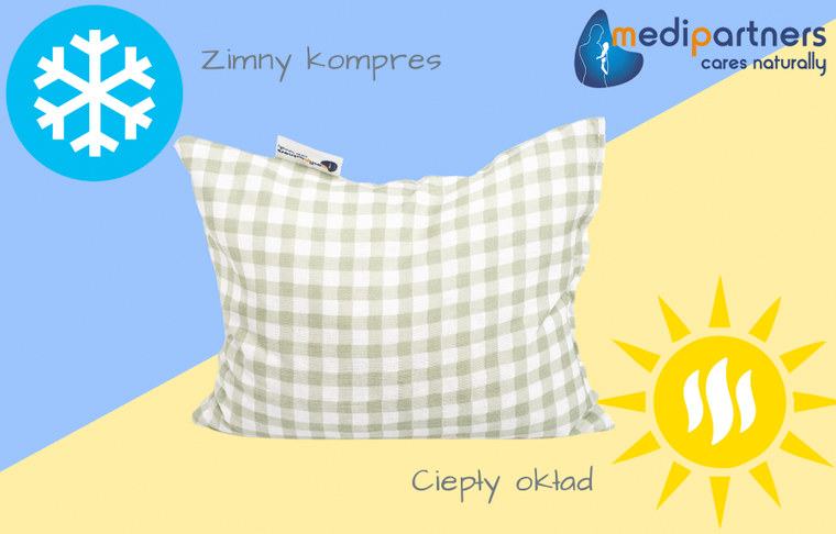 Medi Partners, Kratka, duży termofor z pestkami wiśni