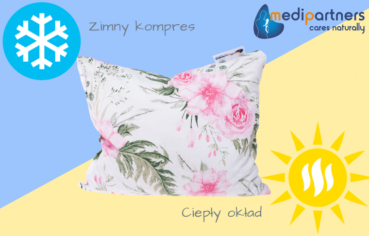 Medi Partners, Kwiaty, duży termofor z pestkami wiśni