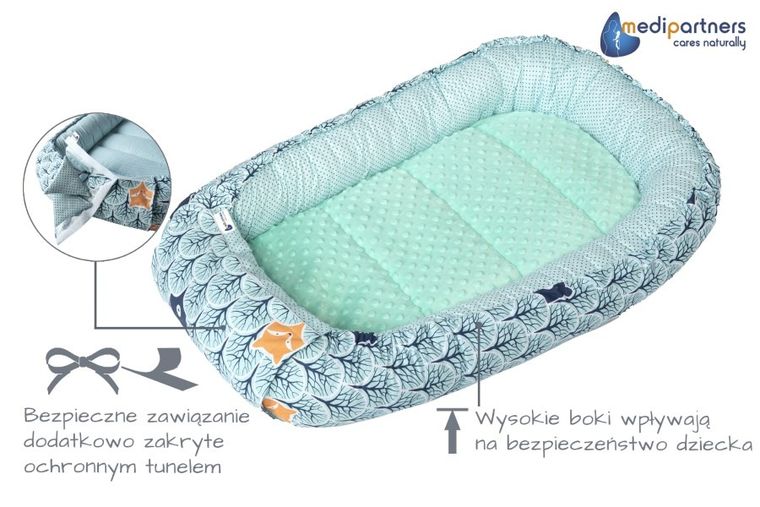 Medi Partners, Las, gniazdo niemowlęce, kokon solo, zielony