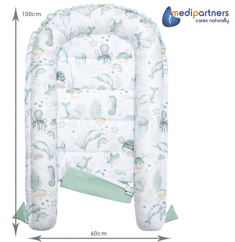 Medi Partners, Ocean, gniazdo, kokon dla niemowląt, wafel