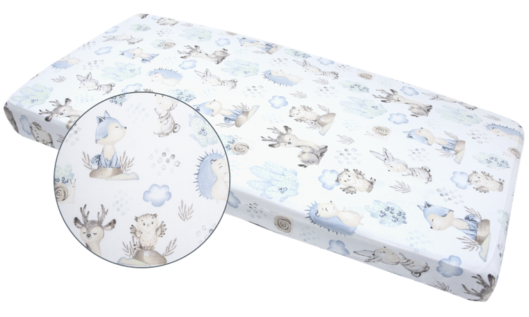 Medi Partners, Sarny, Jeż, prześcieradło z gumką, 60-120 cm