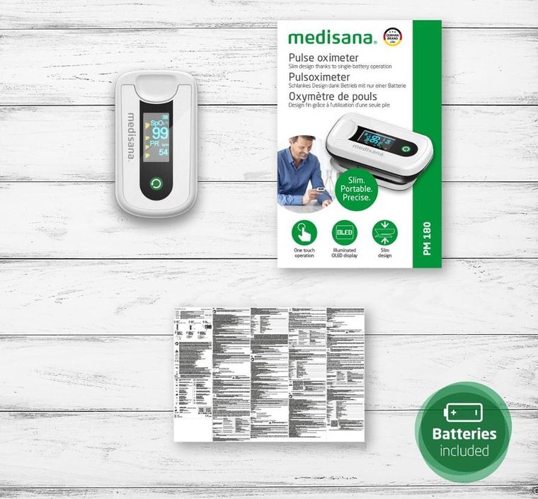 Medisana, pulsoksymetr, PM 180