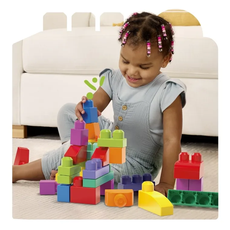 MEGA Bloks, Torba, klocki, 60 elementów