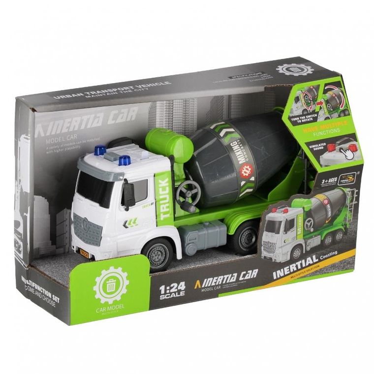 Mega Creative, Betoniarka, pojazd budowlany