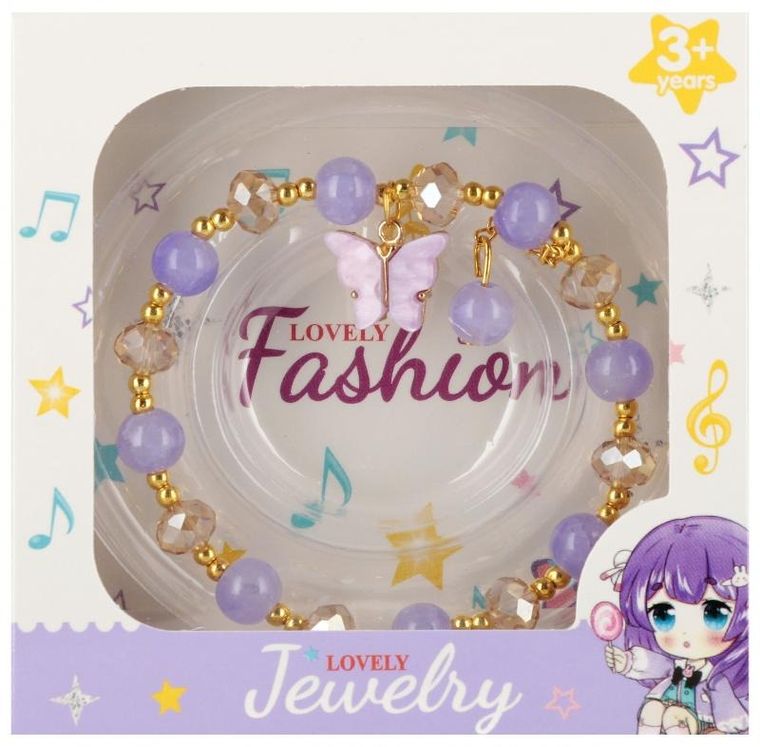 Mega Creative, bransoletka, motyl