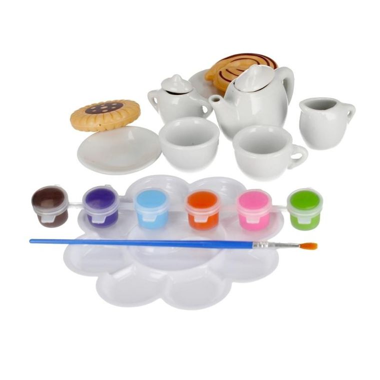 Mega Creative, ceramika do malowania, zestaw kreatywny, Kosmos