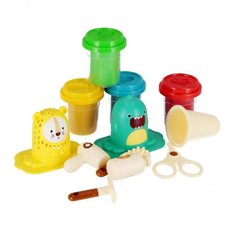 Mega Creative, fryzjer, masa plastyczna z akcesoriami