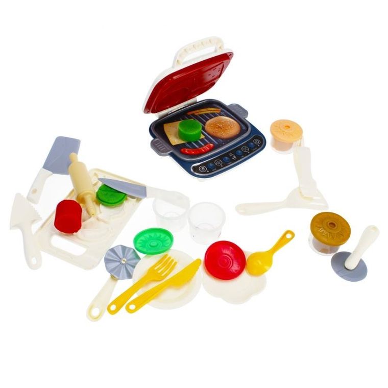 Mega Creative, Grill, masa plastyczna z akcesoriami