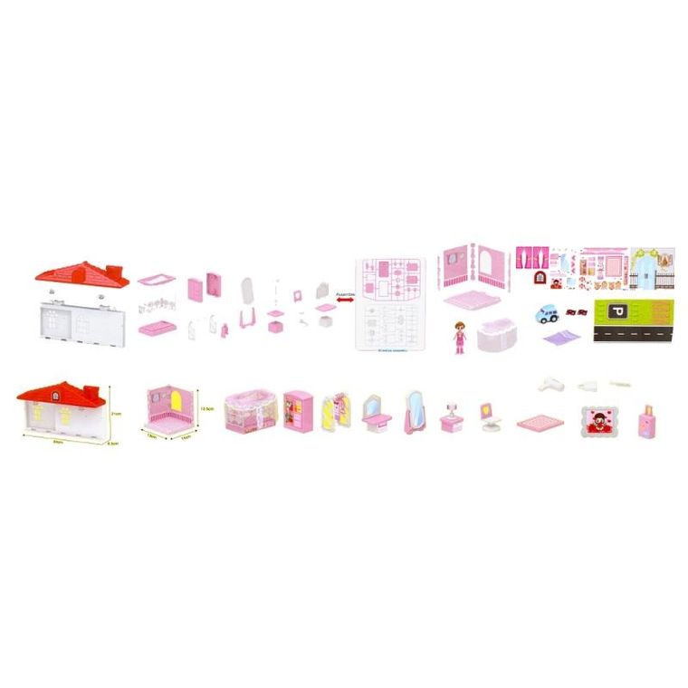 Mega Creative, klocki konstrukcyjne, dom