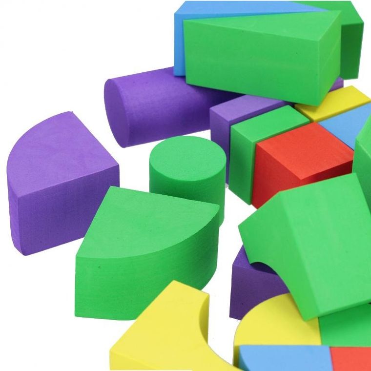 Mega Creative, klocki piankowe, 47 elementów