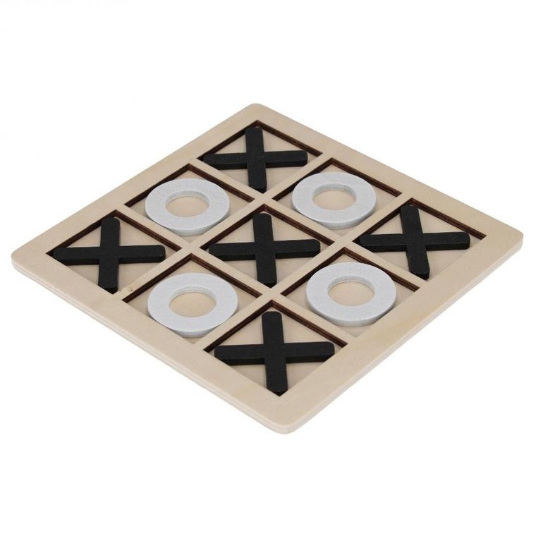 Mega Creative, Kółko i Krzyżyk, drewniana łamigłówka