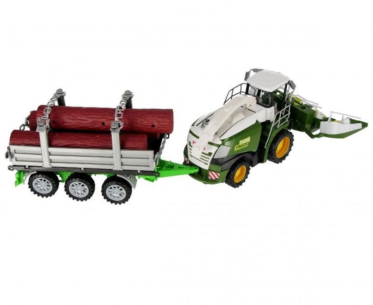 Mega Creative, kombajn, pojazd rolniczy z akcesoriami