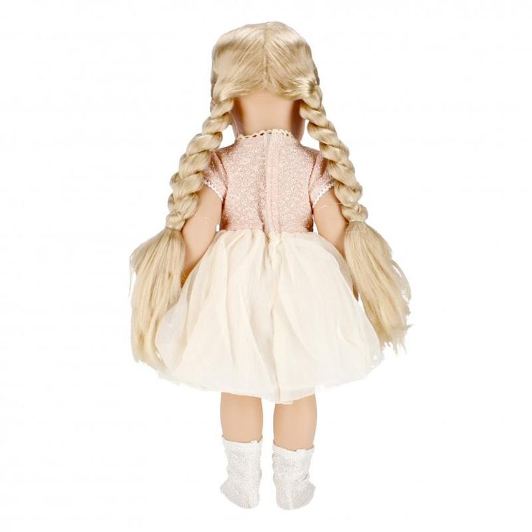 Mega Creative, lalka bobas, tiulowa sukienka z perełkami, 40 cm