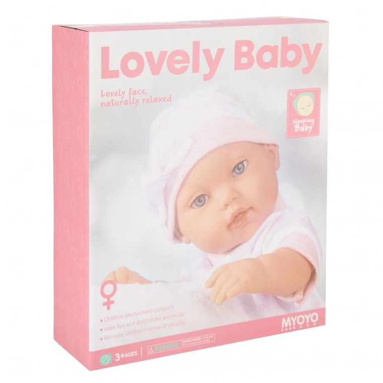 Mega Creative, lalka bobas z akcesoriami, 33 cm