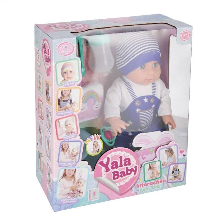 Mega Creative, lalka bobas z akcesoriami, chłopiec, 35 cm