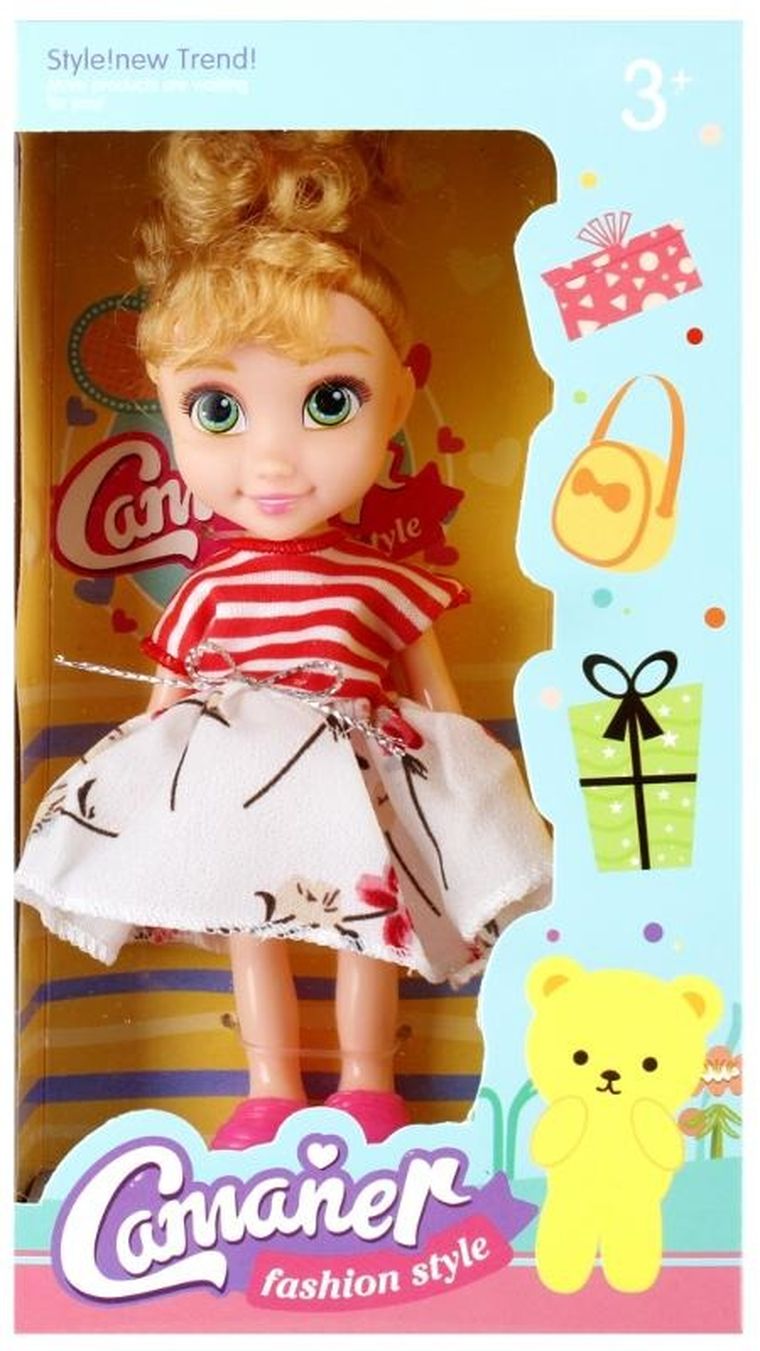 Mega Creative, lalka w sukience, 15 cm