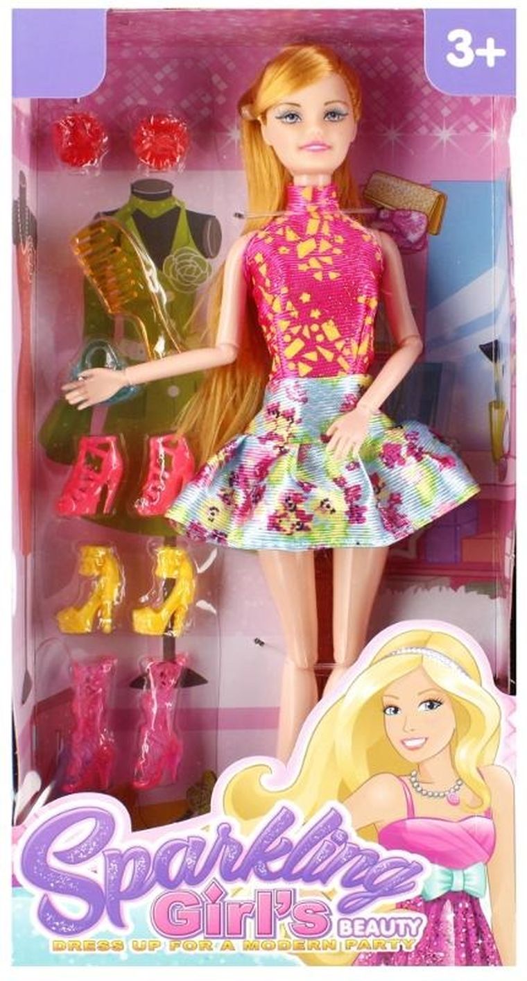 Mega Creative, lalka z akcesoriami, 29 cm