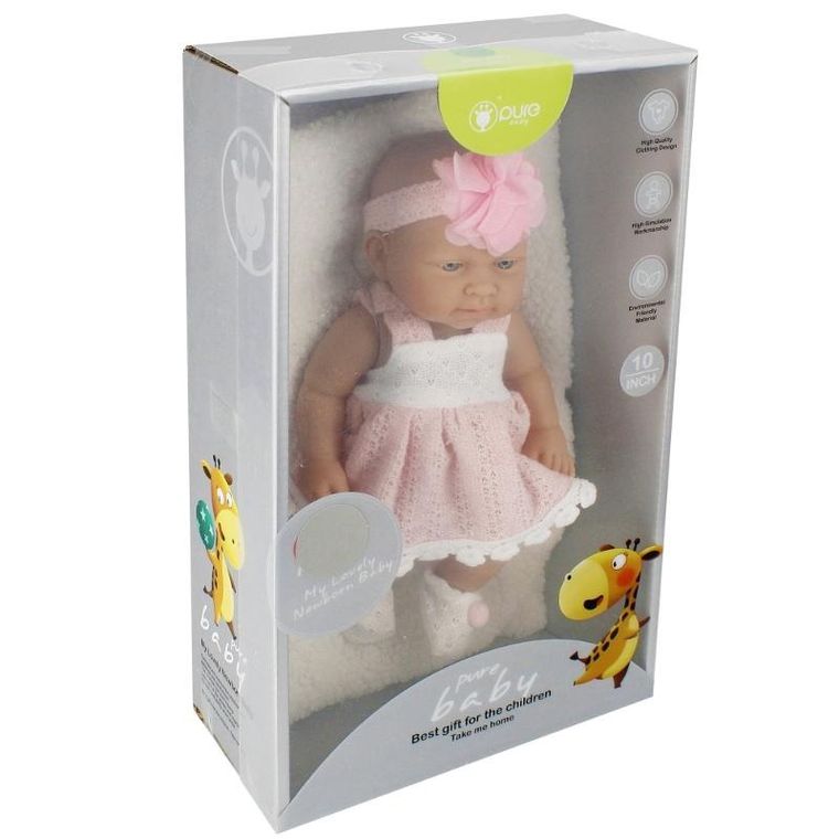 Mega Creative, lalka z akcesoriami, ubranko, kocyk, 25 cm