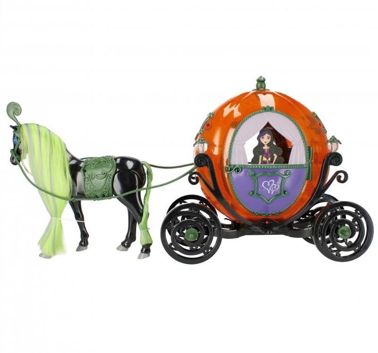 Mega Creative, lalka z karetą i koniem