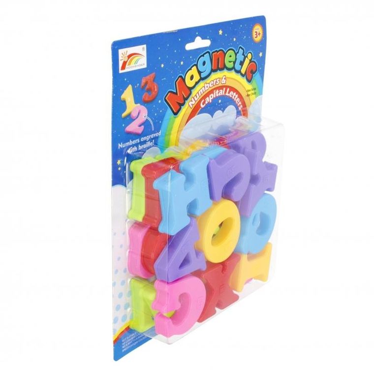 Mega Creative, literki magnetyczne