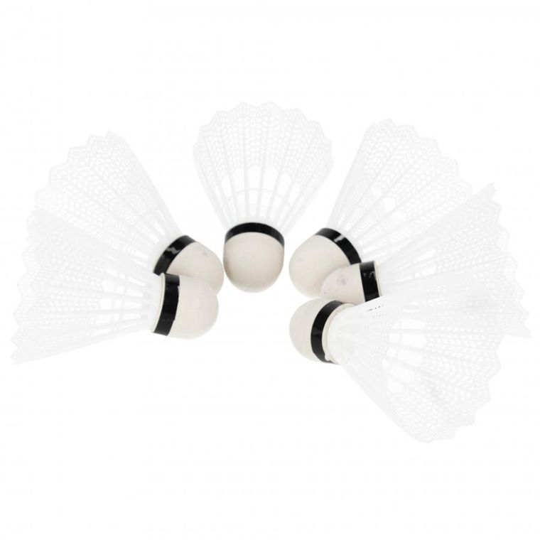 Mega Creative, lotki do badmintona, białe, 6 sztuk