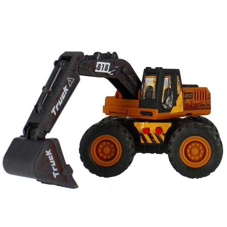 Mega Creative, Moje Miasto, maszyna budowlana, koparka, 1:36