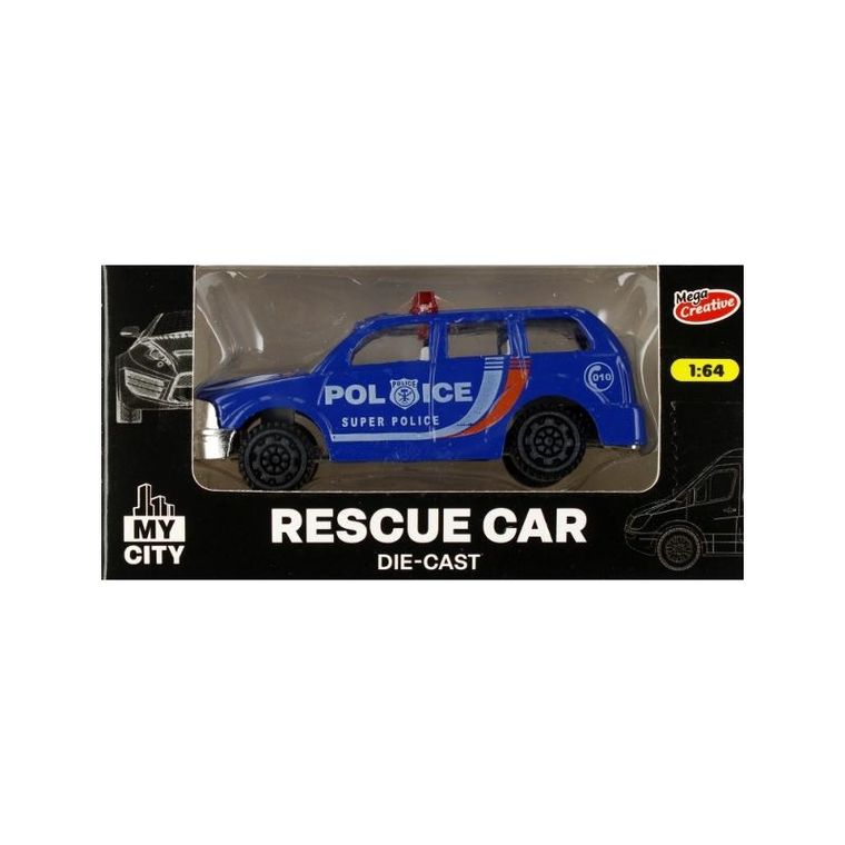 Mega Creative, Moje Miasto, metalowy pojazd ratunkowy