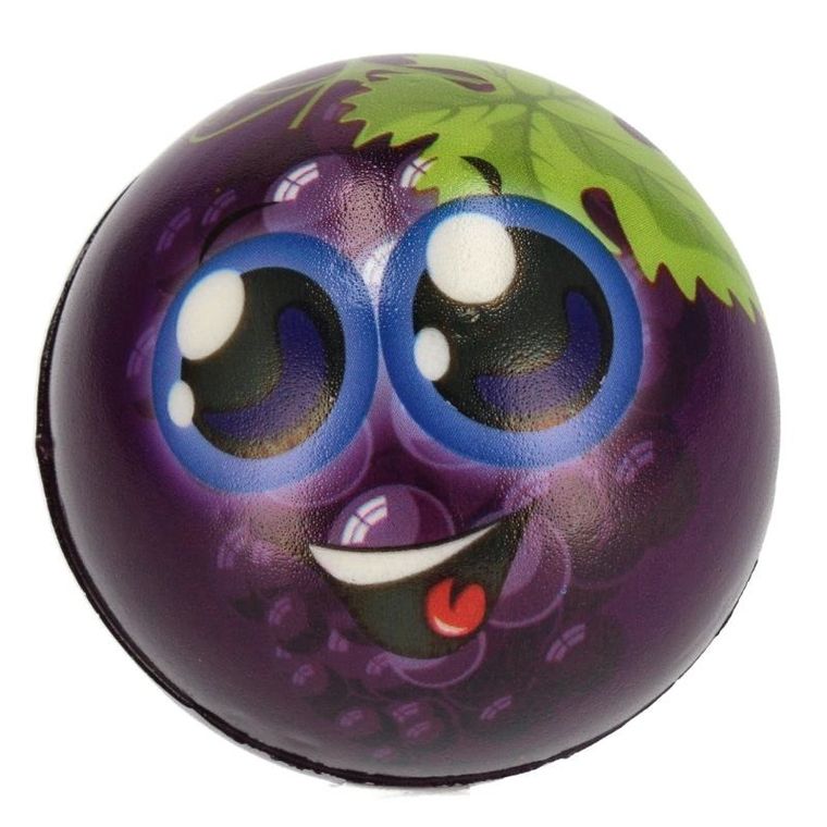 Mega Creative, piłka antystresowa, owoce, 7 cm