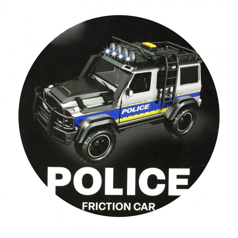 Mega Creative, policja, pojazd terenowy, 25 cm