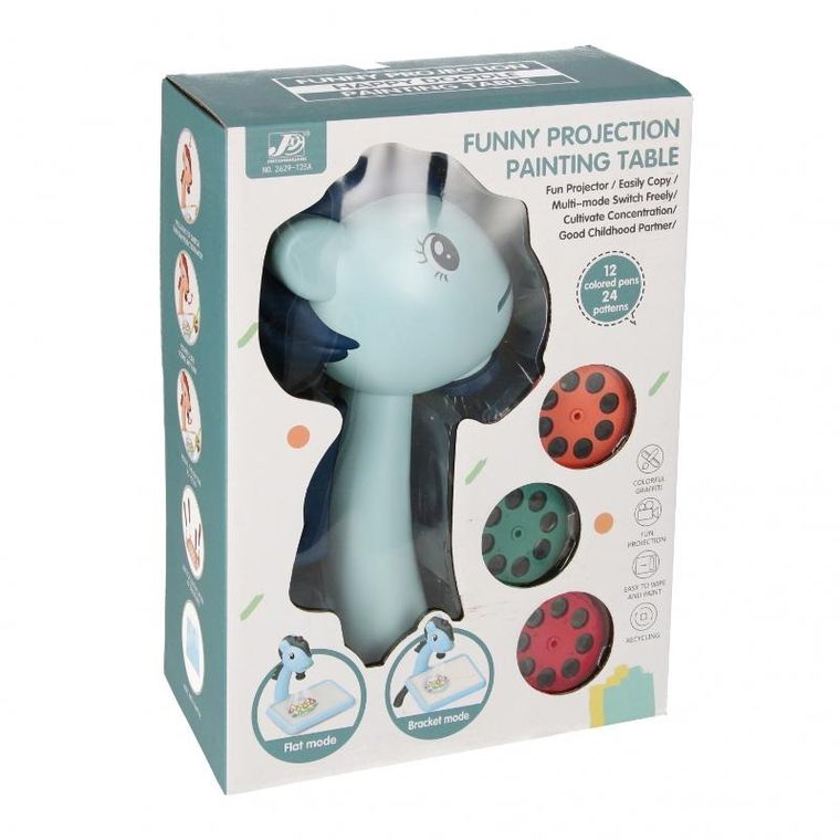 Mega Creative, projektor z akcesoriami