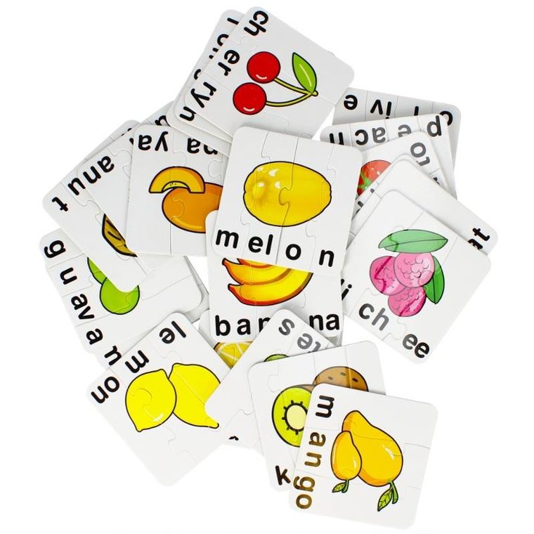 Mega Creative, Puzzle owocki, gra edukacyjna