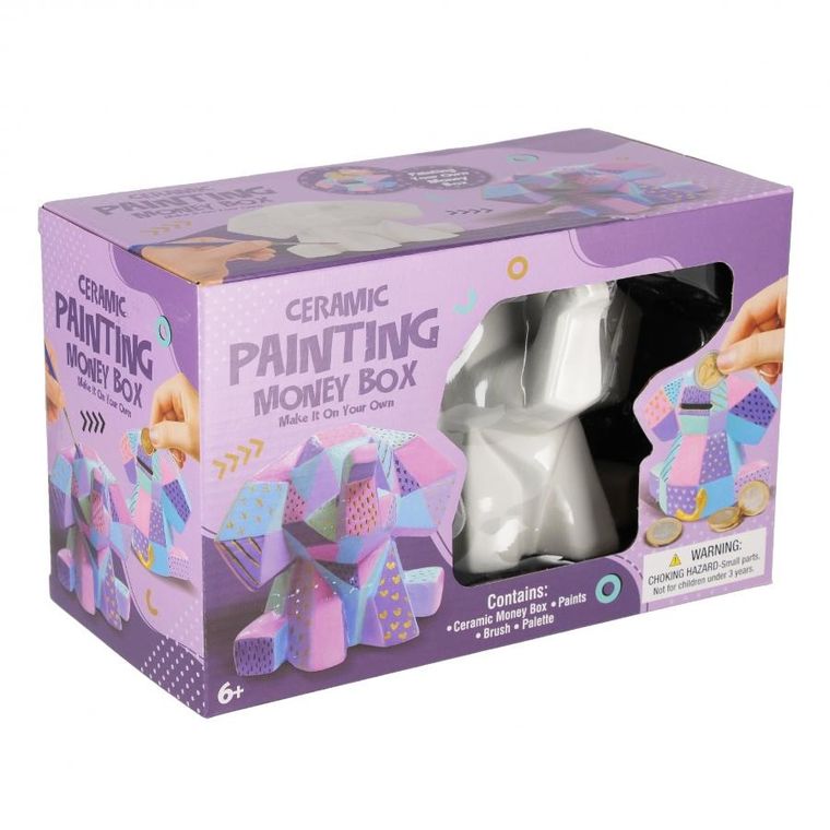 Mega Creative, skarbonka do malowania, słoń