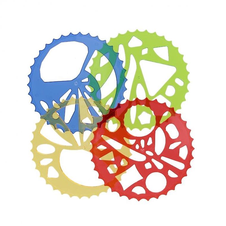 Mega Creative, szablon kreślarski, spirograf, 1 szt.