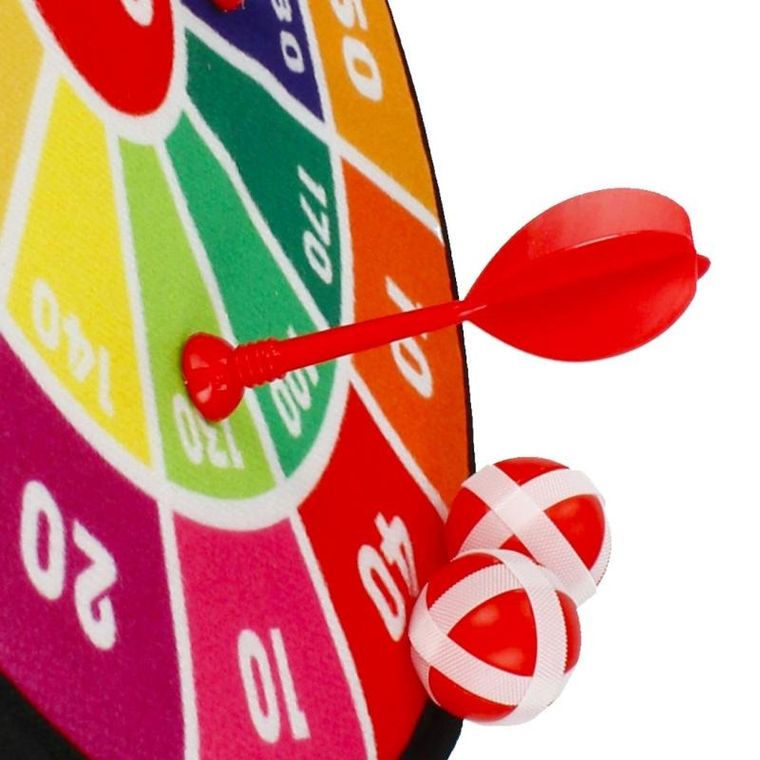 Mega Creative, tarcza z rzutkami na rzep