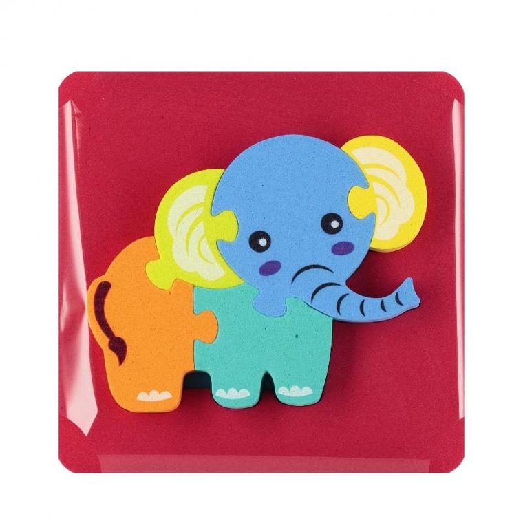 Mega Creative, układanka piankowa, puzzle, 14-14 cm