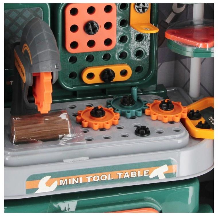 Mega Creative, warsztat, stół z narzędziami, 46 elementów