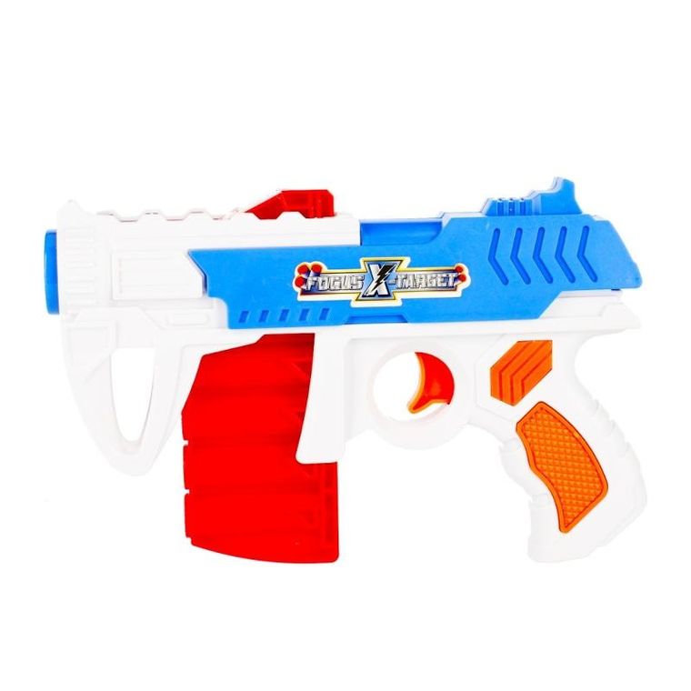 Mega Creative, wyrzutnia, zestaw ze strzałkami, elektroniczny, zestaw z akcesoriami