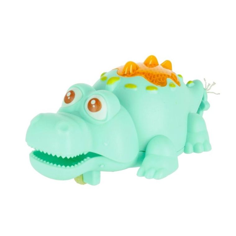 Mega Creative, zabawka naciągana, krokodyl świecący, 13 cm