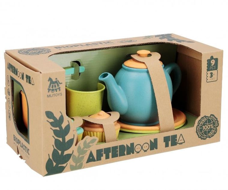 Mega Creative, zestaw do herbaty, 9 elementów