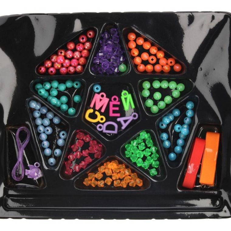 Mega Creative, zestaw koralików do nawlekania, zestaw kreatywny