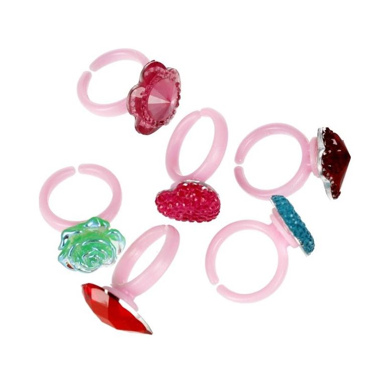 Mega Creative, zestaw pierścionków