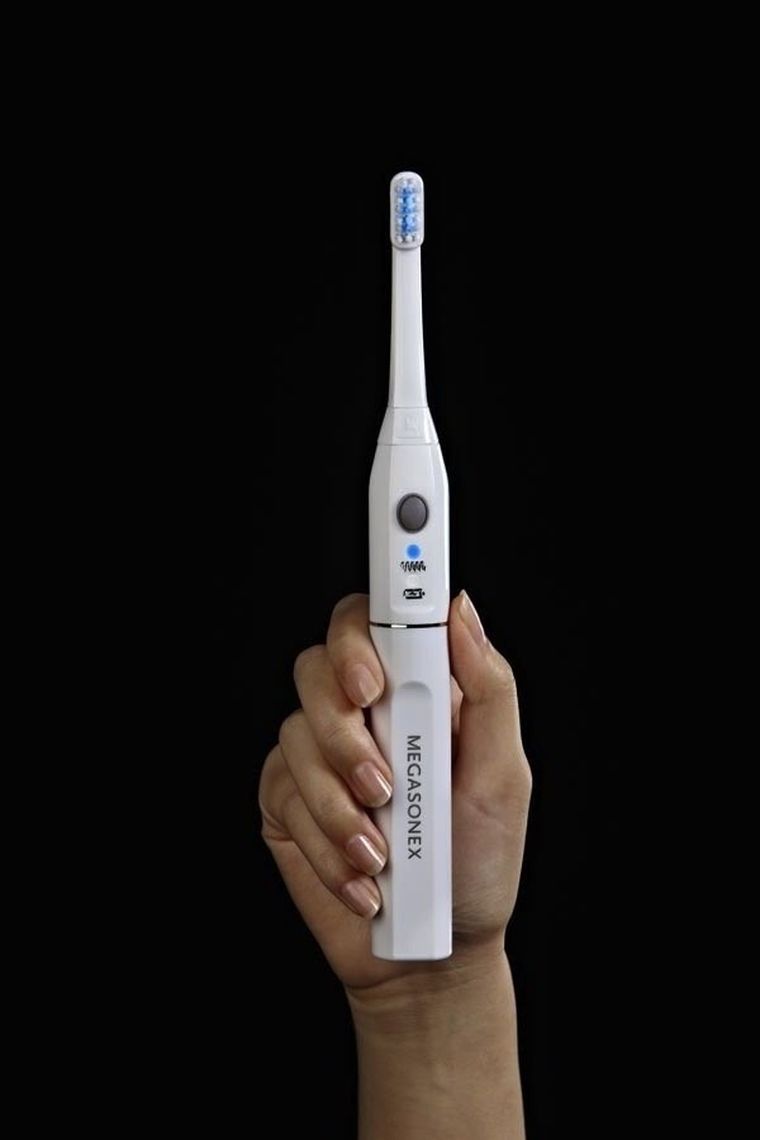 Megasonex, ultradźwiękowa soniczna szczoteczka do zębów