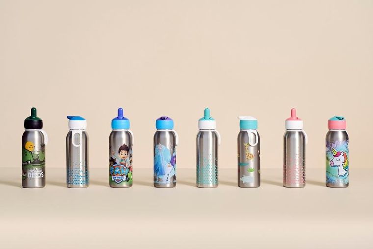 Mepal, butelka termiczna flip-up Campus 350 ml Unicorn Glow