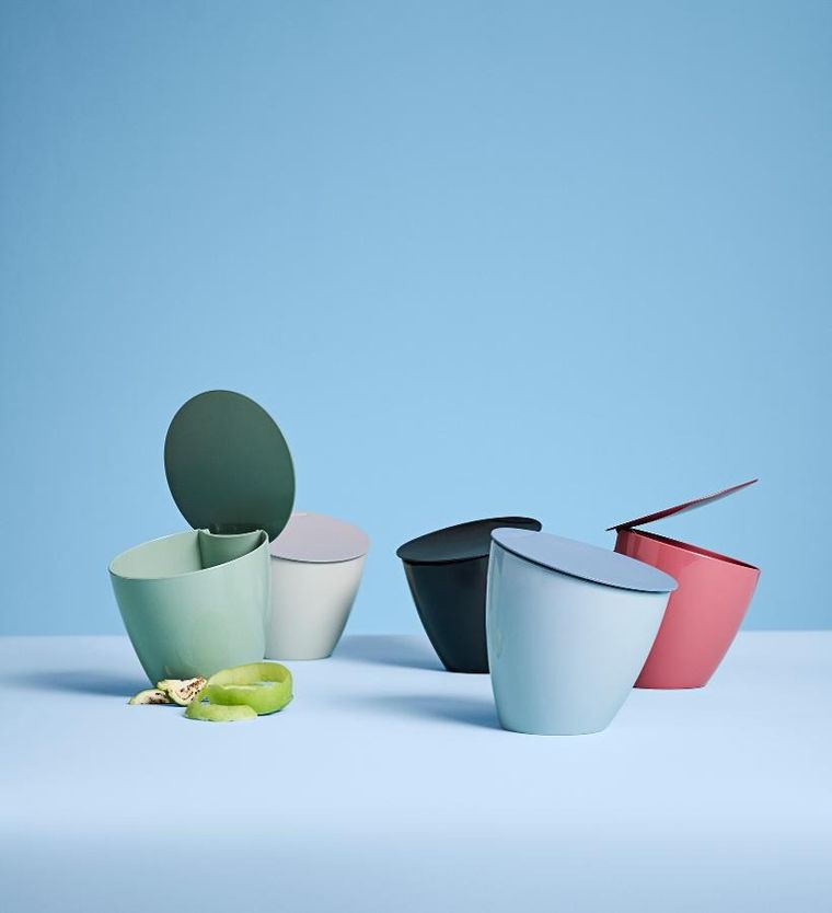 Mepal, Calypso, kosz na odpadki, Nordic Blue, 2200 ml