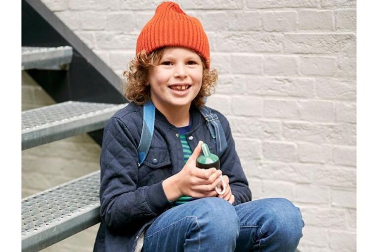 Mepal, Campus, Flip-up, butelka termiczna, niebieska, 350 ml