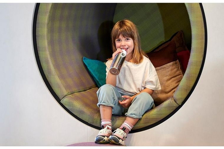 Mepal, Campus, Flip-up, butelka termiczna, turkusowa, 350 ml