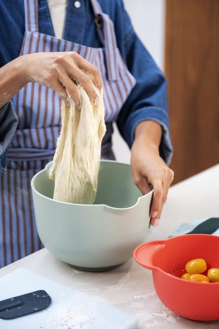 Mepal, Chef It, miska do miksowania z pokrywą, Navy, 1500 ml